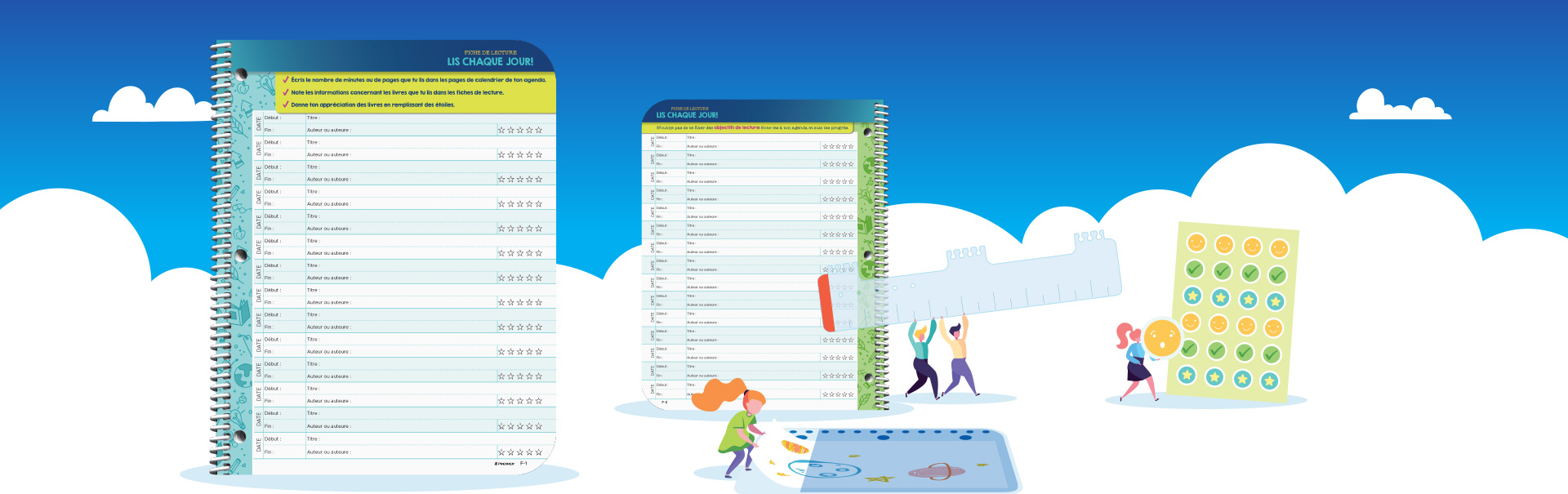 Nos suppléments d'agendas