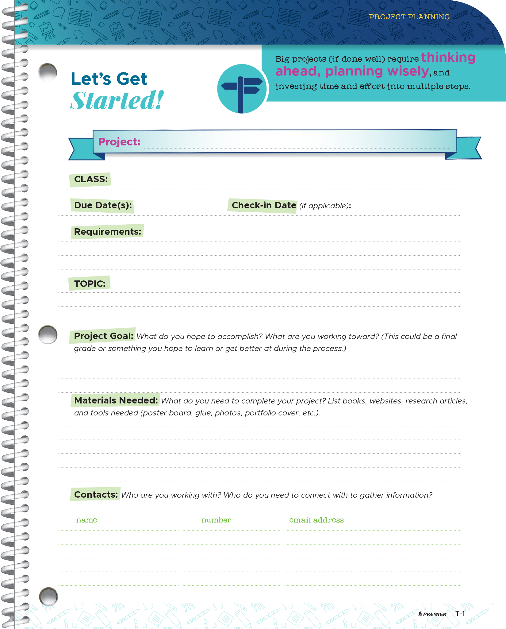 Long-Term Planning Tracker