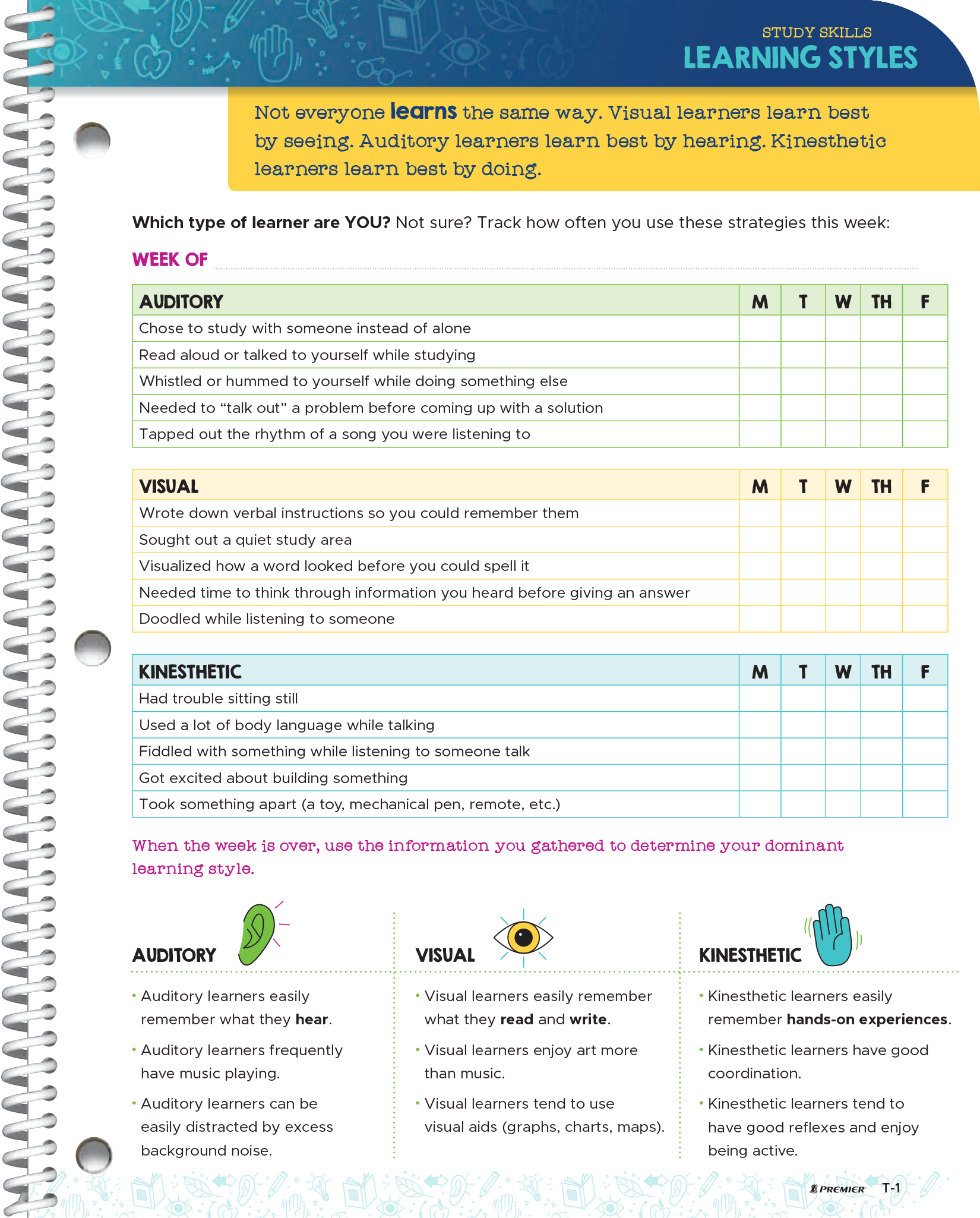 Study Skills Tracker