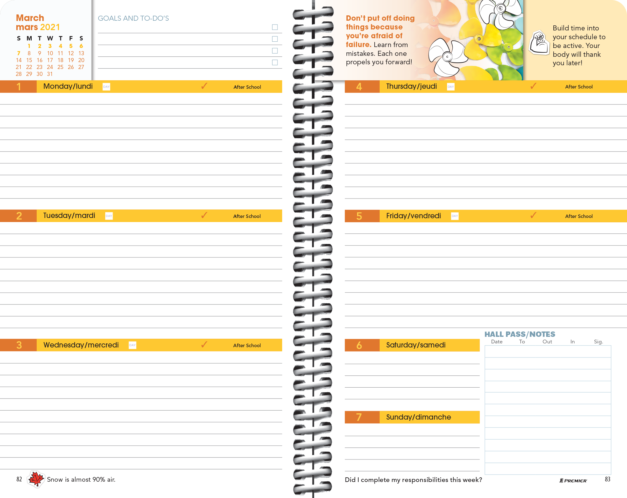 Foundations High Planner Spread