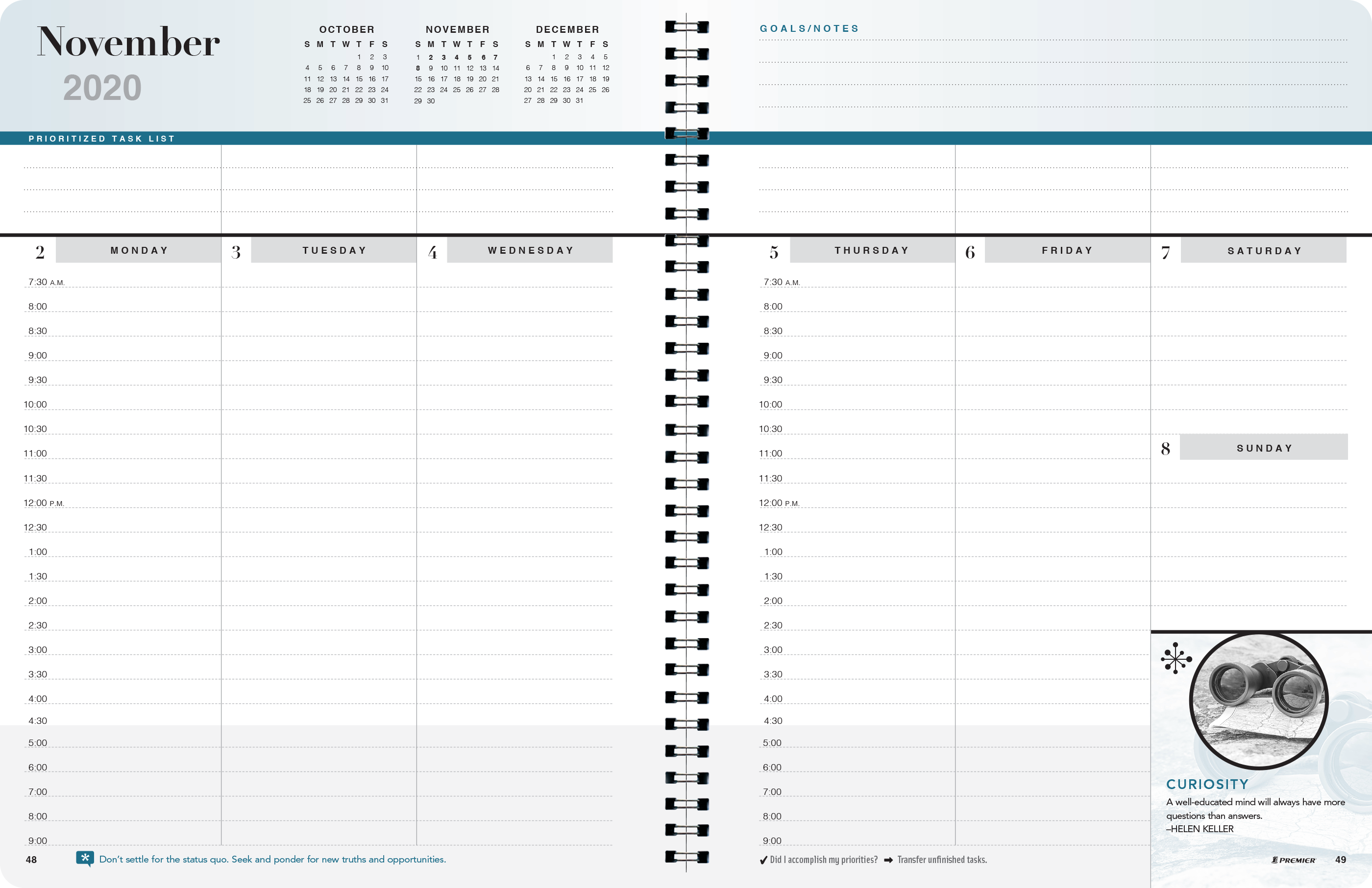 Legacy Teacher Planner Planner Spread